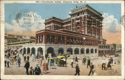 Chalfonte Hotel Atlantic City, NJ Postcard Postcard