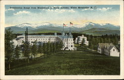 Presidental Range from Maplewood in Early Autumn Postcard