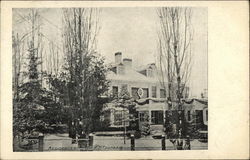 Residence of Dr. E.L. Trudeau Postcard