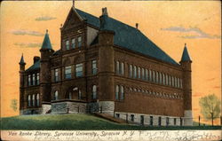 Van Ranke Library, Syracuse University New York Postcard Postcard