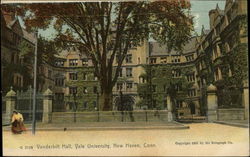 Vanderbilt Hall, Yale University New Haven, CT Postcard Postcard