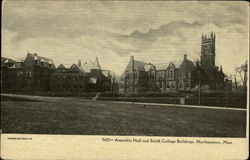 Assemby Hall and Smith College Buildings Postcard