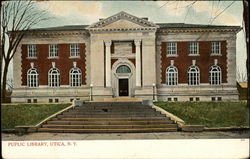 Public Library Postcard