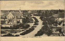 View at Pinehurst North Carolina Postcard Postcard