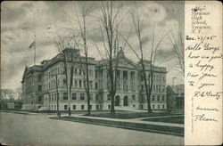 Syracuse High School New York Postcard Postcard