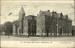 Shortridge High School Postcard