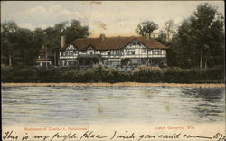 Residence of Charles L. Hutchinson Lake Geneva, WI Postcard Postcard