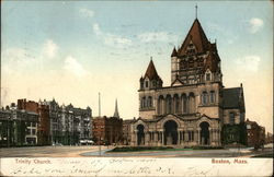 Trinity Church Boston, MA Postcard Postcard