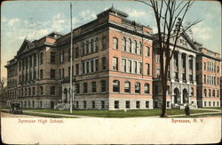 Syracuse High School Postcard