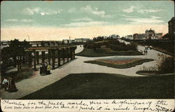 Shelter House in Branch Brook Park Postcard