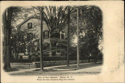 Site of Fort Stanwix Postcard