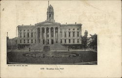 City Hall Brooklyn, NY Postcard Postcard