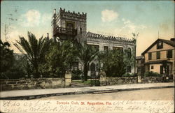 Zorayda Club St. Augustine, FL Postcard Postcard