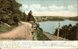 View near City Point Belfast, ME Postcard Postcard