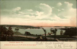 View of Harbor Pemaquid Harbor, ME Postcard Postcard