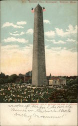 Bunker Hill Monument Postcard