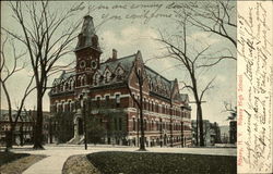 Albany High School New York Postcard Postcard