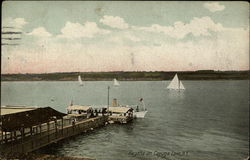 Regatta Cayuga Lake, NY Postcard Postcard