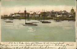 Chicago Harbor Postcard