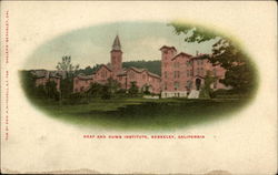 Deaf and Dumb Institute Berkeley, CA Postcard Postcard