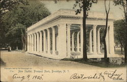 New Shelter, prospect Park Postcard