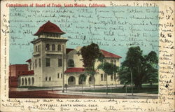 City Hall Santa Monica, CA Postcard Postcard