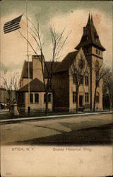 Oneida Historical Building Postcard