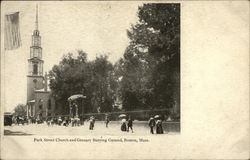 Park Street Church and Granary Burying Ground Postcard