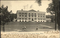 State Normal School, Front View North Adams, MA Postcard Postcard