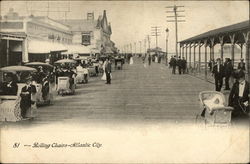 Rolling Chairs Postcard