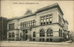 Public Library Postcard