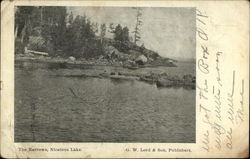 The Narrows Nicatous Lake, ME Postcard Postcard