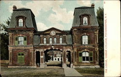 The Lodge, Vassar College Postcard