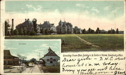 Ohio Soldiers' & Sailors' Home Postcard