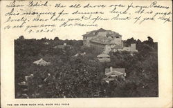 The Inn from Buck Hill Buck Hill Falls, PA Postcard Postcard