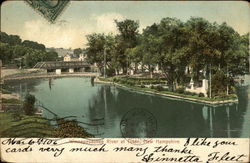 Winnepesaukee River Postcard