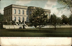 The Elms Residence, E.M. Berwind, Bellevue Ave Newport, RI Postcard Postcard