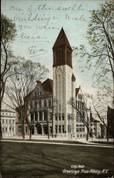 City Hall Albany, NY Postcard Postcard