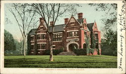 President's Residence,Vassar College Postcard