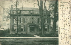 Old Residence of Gov. Geo. Clinton Poughkeepsie, NY Postcard Postcard