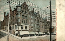 New Kenmore Block, North Pearl Str Albany, NY Postcard Postcard