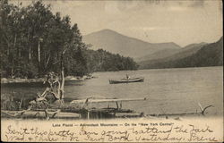 Lake Placid -- Adirondack Mountains -- On the "New York Central" Adirondacks, NY Postcard Postcard