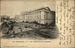 The United States Treasury Washington, DC Washington DC Postcard Postcard