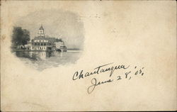 Home on the Lake Chautauqua, NY Postcard Postcard