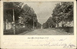 East Main Street Bangor, ME Postcard Postcard