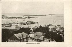 Nantucket Harbor Massachusetts Postcard Postcard