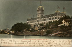 Thousand Island House Alexandria Bay, NY Postcard Postcard