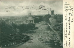 East End Public Square in 1865 Postcard