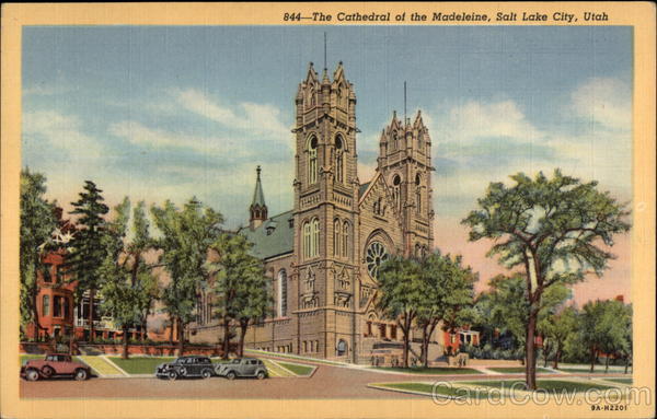 The Cathedral Of The Madeleine Salt Lake City, Ut