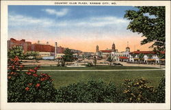 Country Club Plaza Kansas City, MO Postcard Postcard